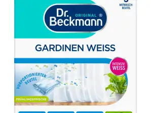 Dr Beckmann Vrecká na bielenie záclon GARDINEN WEISS 3x40g