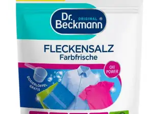 Dr Beckmann FLECKENSALZ Farbrische Farbrische Odstraňovač farbín soľ 400g