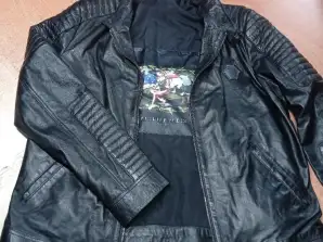 Mix Men's and Women's Leather Jackets 1(A) Grade Wholesale by Weight