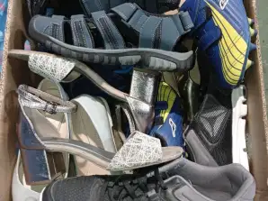 Sortierte Mischung aus Schuhen in Cremequalität im Großhandel für Herren-, Damen- und Kindergewichte