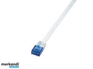 LogiLink SlimLine patch kábel, 25cm fehér CF2011U