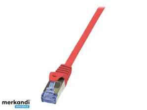 LogiLink PrimeLine prepojovací kábel 1m červený CQ3034S