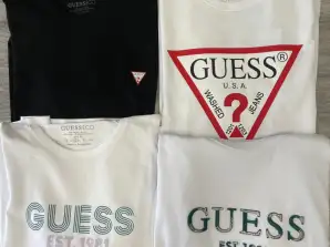 Jaunā Guess T-kreklu jaunākā kolekcija