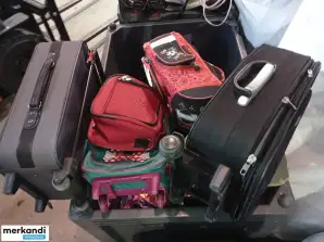 Sorted road suitcases and handbags 1(A) grade wholesale by weight