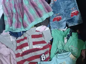 Zmiešajte triedené letné detské oblečenie (0-6 rokov) 1 trieda veľkoobchodne podľa hmotnosti