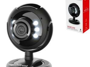 Webová kamera Trust Spotlight Pro čierna 7 cm