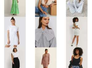 NA KD moteriškų drabužių mišinys - suknelės, palaidinės, viršūnės, sijonai