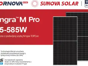 Sunova Solar / Tangra M Pro 580wp / PV moduliai