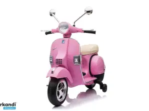 Детский электросамокат Vespa PX-150 Лицензионный оригинальный с MP3 12V