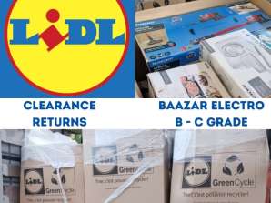 Lidl returpaller: basarprodukter og apparater