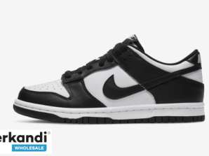 Nike Dunk Low Panda Schwarz Weiß (GS) - CW1590-100 - 100% AUTHENTIC NIKE SCHUHE