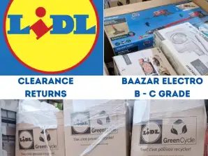 Lidl Return Pallets: Bazaar Products and Appliances