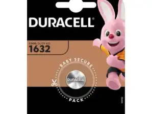 Gumb Duracell baterije CR1632 litijeva 1 baterija / pretisni omot 3V