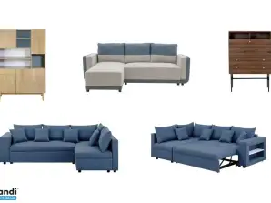 Set mit 79 Einheiten neuer Möbel mit Originalverpackung