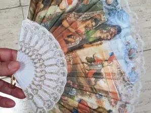 Engros spanske fans, størrelse 40 cm - mye 7200 stykker