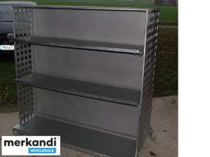 Robust steel rolling stands for goods and storage needs