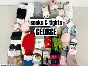 GEORGE mix van sokken en panty's voor kinderen