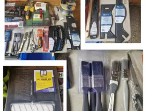 Wholesale Joblot of Harris Painting Tools: 131,776 Brushes, Stripping Knives, Rollers & More