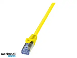 Патч-кабель LogiLink PimeLine 1м жовтий CQ3037S
