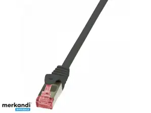 LogiLink PrimeLine plākstera kabelis 2m melns CQ2053S