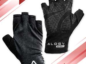 Alogy XL Short Fingerless Cycling Gloves Men Women Unisex
