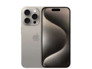 Apple iPhone 15 Pro 128GB Natürliches Titan EU MTUX3 NUR VERPACKUNGSSCHADEN