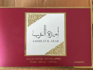 Ameerat el Arab Parfume 35ML fra Dubai - Pak Gros 12 stykker til 25 € -