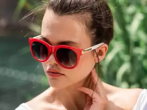 100 óculos de sol Pérola Negra com proteção UV com embalagem Premium