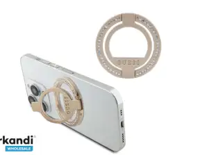 Magnetrõnga hoidja Guess Magsafe ring voor iPhone - Goud