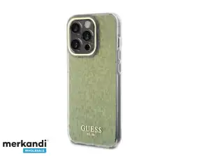 Guess iPhone 15 Pro Back cover coque IML FACETED MIRROR DISCO - Or J-TOO