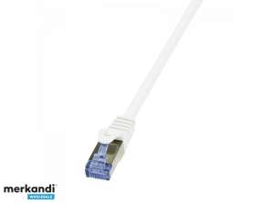 LogiLink Câble de raccordement PrimeLine Cat.7 S/FTP blanc 7 5m CQ4081S