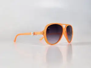 Neonowo-pomarańczowe okulary przeciwsłoneczne TopTen SRP007HWOR