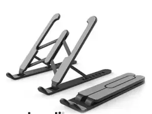 Elevate Your Workspace The LappyBase Foldable Laptop Stand for Enhanced Ergonomics  Black variation