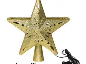 Ti presentiamo la magica stella 3D per la decorazione dell'albero di Natale - Eleva il tuo arredamento natalizio! ORO!!! (GRANDE VENDITA)