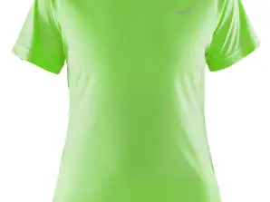 Neonově zelená trička Craft Prime pro ženy