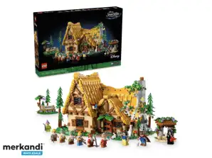 LEGO Disney The Cabin of Snow Witches and the Seven Dwarfs 43242