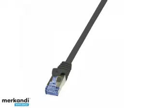 LogiLink plākstera kabelis PrimeLine Cat.7 S/FTP melns 20m CQ4113S