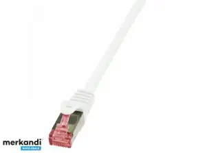 Cablu LogiLink Patch Cat.6 S/FTP PIMF PrimeLine alb 5m CQ2071S