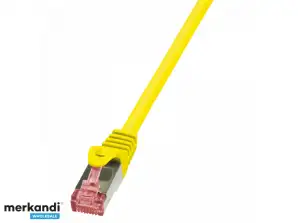Патч-кабель LogiLink Cat.6 S/FTP PIMF PrimeLine жовтий 3м CQ2067S