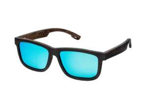 100 UV-beskyttede Mokka solbriller med Premium emballage
