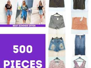 Puno 500 komada ženske odjeće na veliko | Veleprodaja odjeće