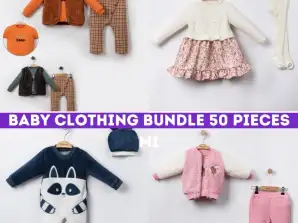 Партида бебешки дрехи на едро | Зимни маркови дрехи