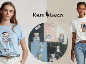 Polo Ralph Lauren bjørn T-shirt til kvinder i fem farver og fem størrelser