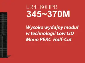 Panel Module LONGI LR4-60HPB 9BB Half Cut MONO 355W Full Black
