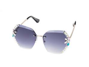 Gafas de sol de cristal 100 con protección UV con embalaje Premium