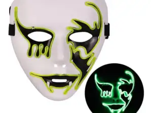 Atualização tecnológica final: máscara LED de Halloween