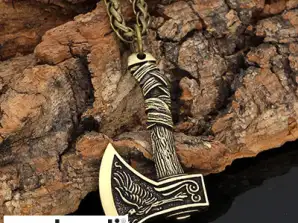 Krajnja vrijednost: Ogrlica s privjeskom sjekire Odin