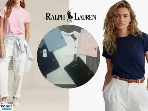 Жіноча класична футболка поло Ralph Lauren в п'яти кольорах і п'яти розмірах