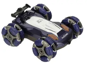 Remote control car with double wheels