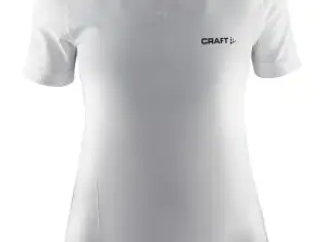 Witte Craft Active comfort t-shirts met korte mouwen voor dames